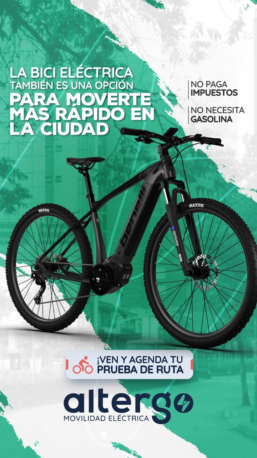 Altergo: bicicleta eléctrica para la ciudad