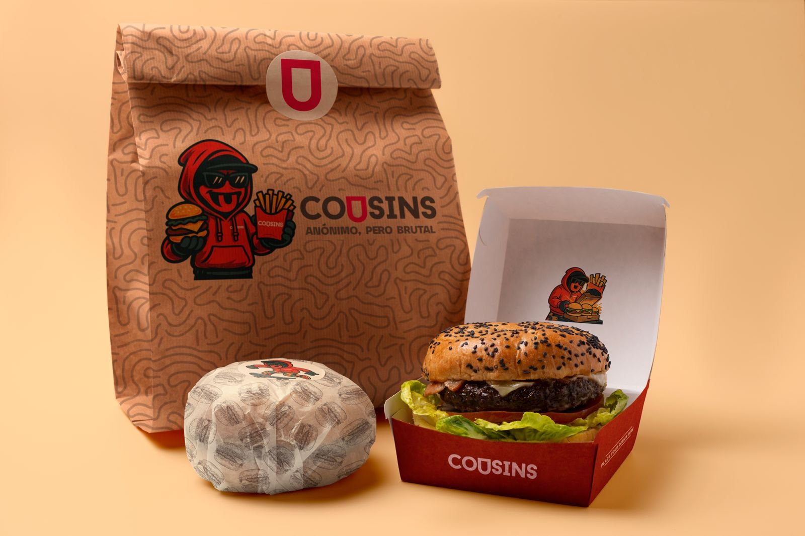 Cousins — Identidad visual y empaques