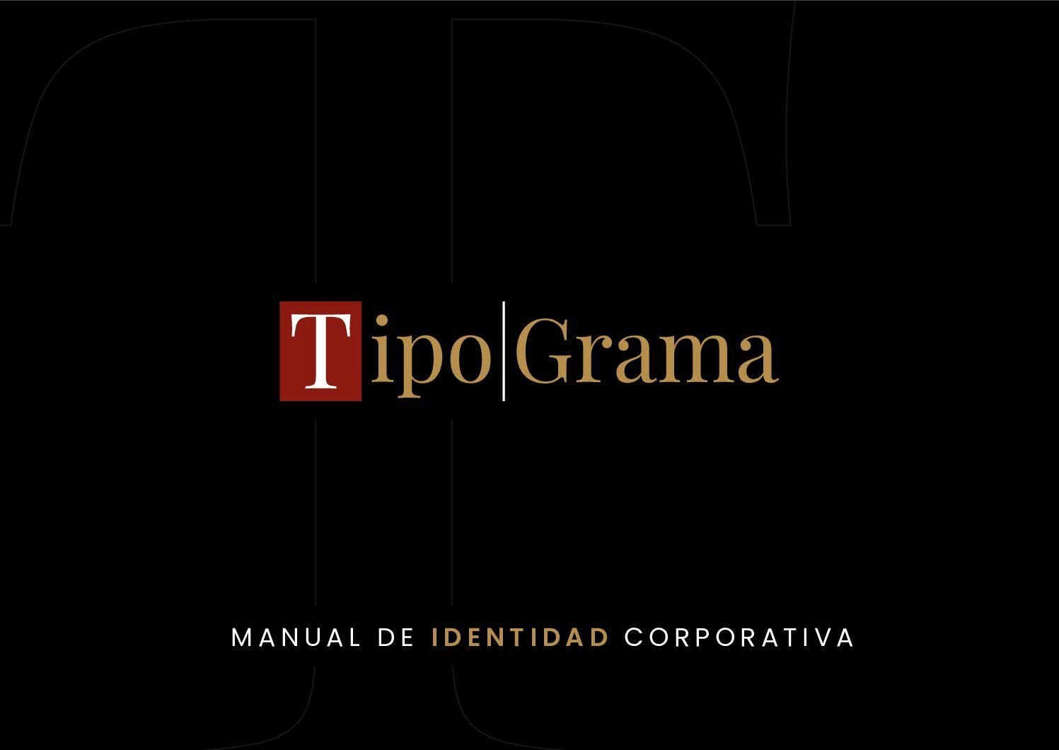 Tipograma — Branding · Manual de identidad