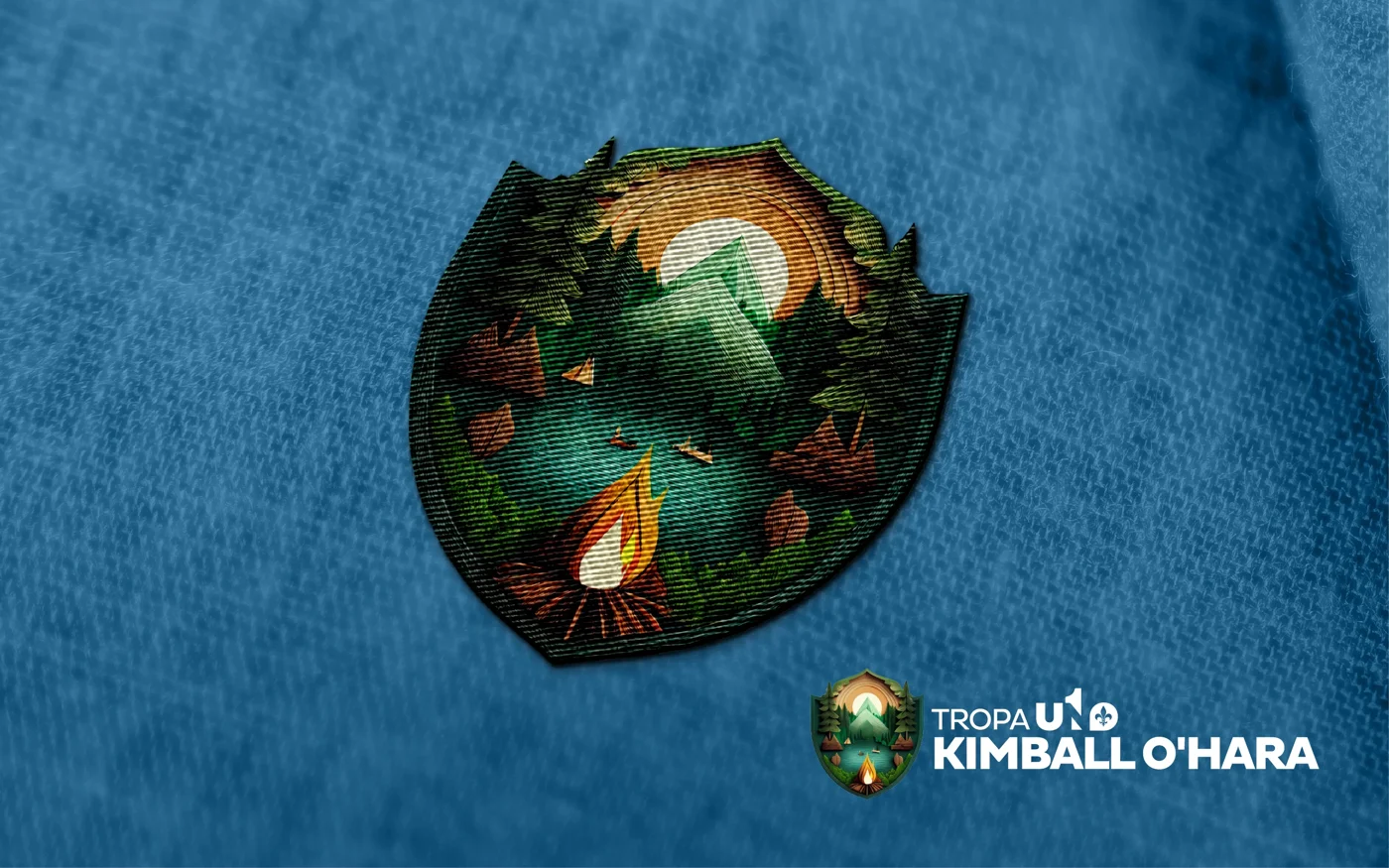 Grupo UNO Champagnat: emblema Tropa Kimball O’Hara