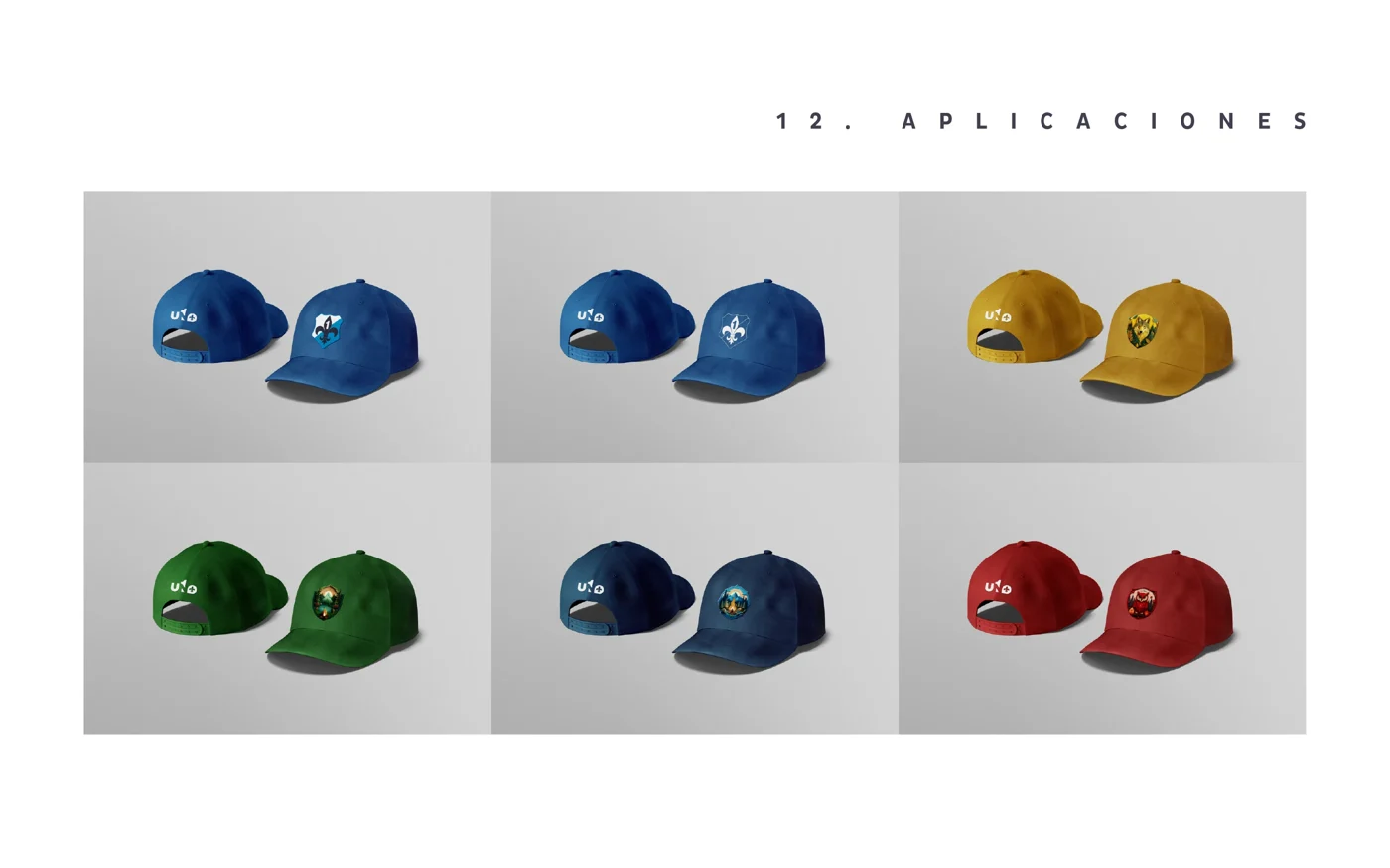 Grupo UNO Champagnat: gorras